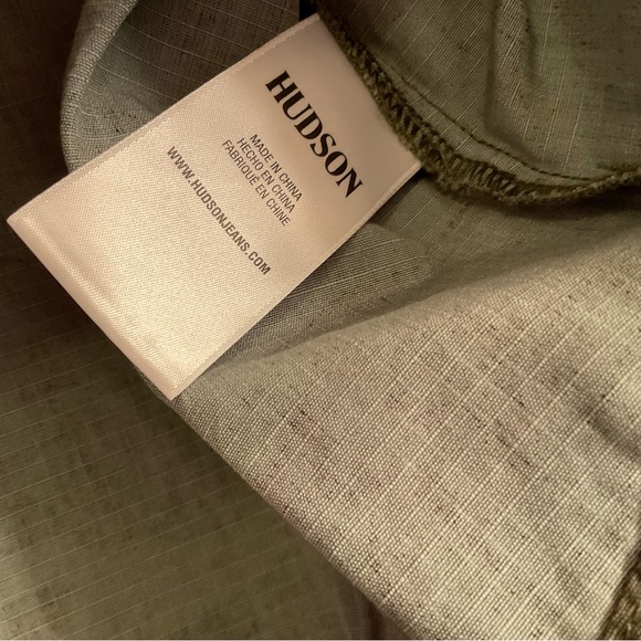 Hudson Jeans Cropped Military Anorak Jacket - NWT - Size Medium - Picture 6 of 13